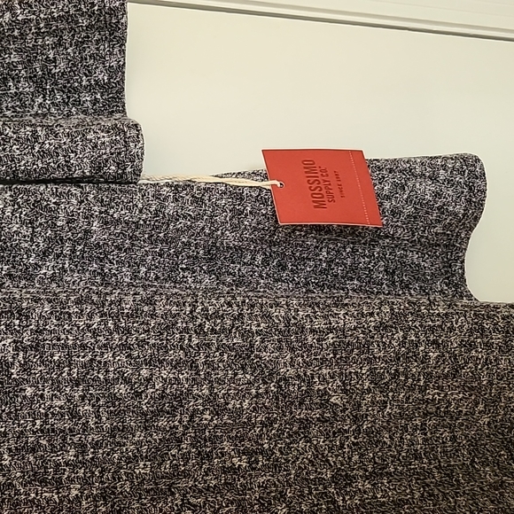 NWT Mossimo grey marled ribbed knit surplice bodice dress. S. - Picture 5 of 8